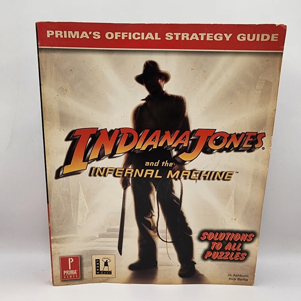 1999 Indiana Jones and the Infernal Machine: Prima's Official Strategy Guide